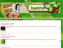 Tablet Screenshot of brainygirls.org